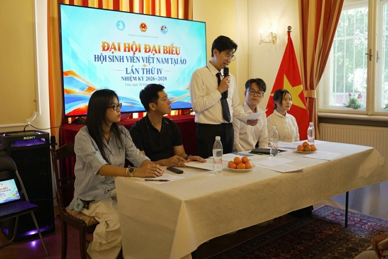 Đại hội đại biểu lần thứ IV Hội Sinh viên Việt Nam tại Áo: Đoàn kết, năng động, sáng tạo, trách nhiệm